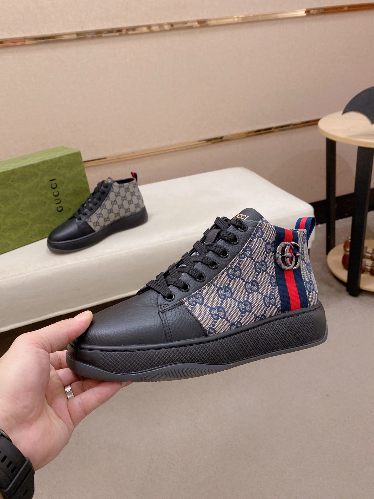 New Men's High-Top Sneakers 0725112507