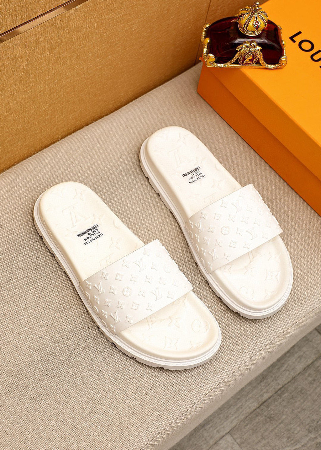 L classic printed slippers 0725101003