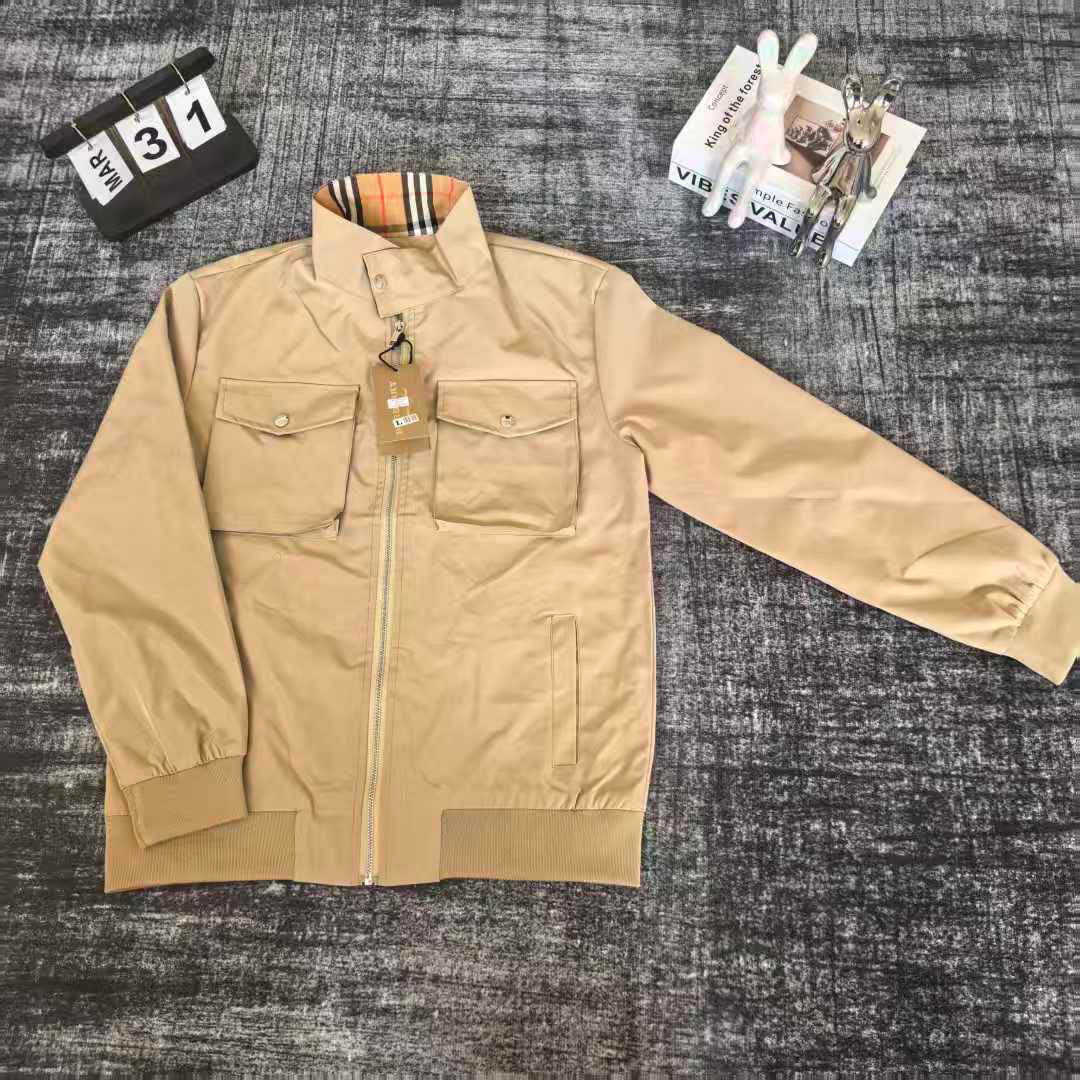 New Fashion Men's Stand Collar Cargo Jacket PD1326101212