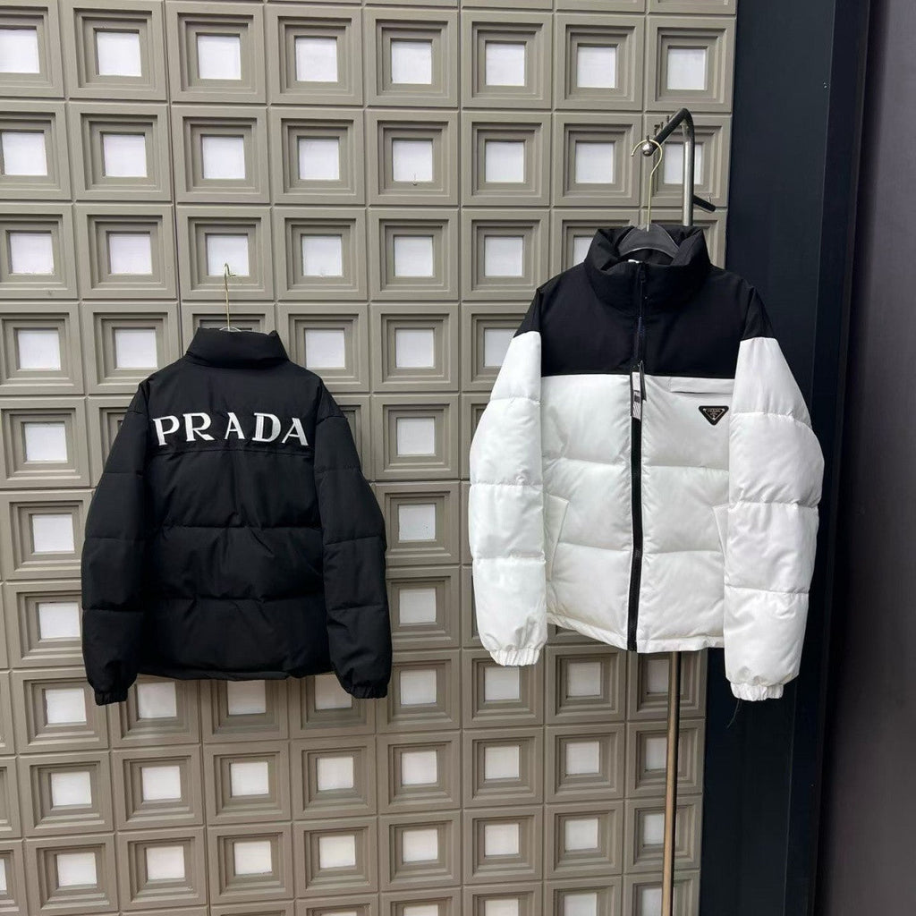 New Fashion Men's PRA Logo Collar Puffer Jacket PD1326102121