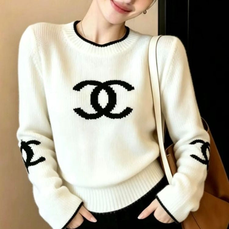 New Fashion Women's CC Knit Sweater PD1326101208