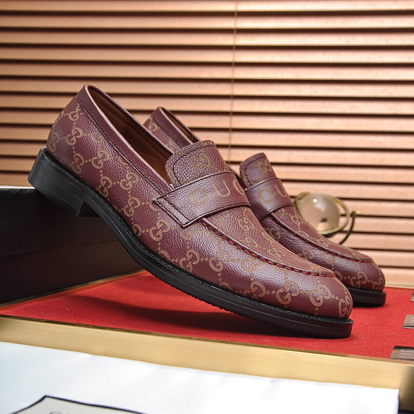 G fashion printed loafers XC0723111401