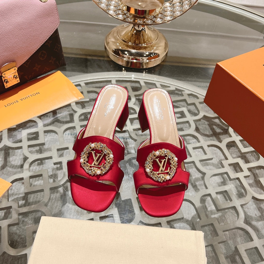 V24ss platform high heel slippers 0724071708