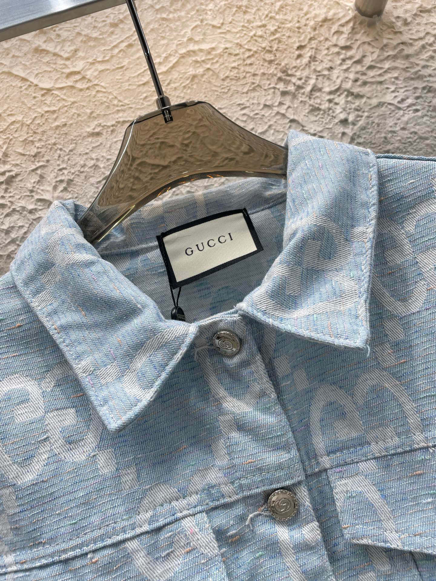 fashion print denim jacket 0725022805