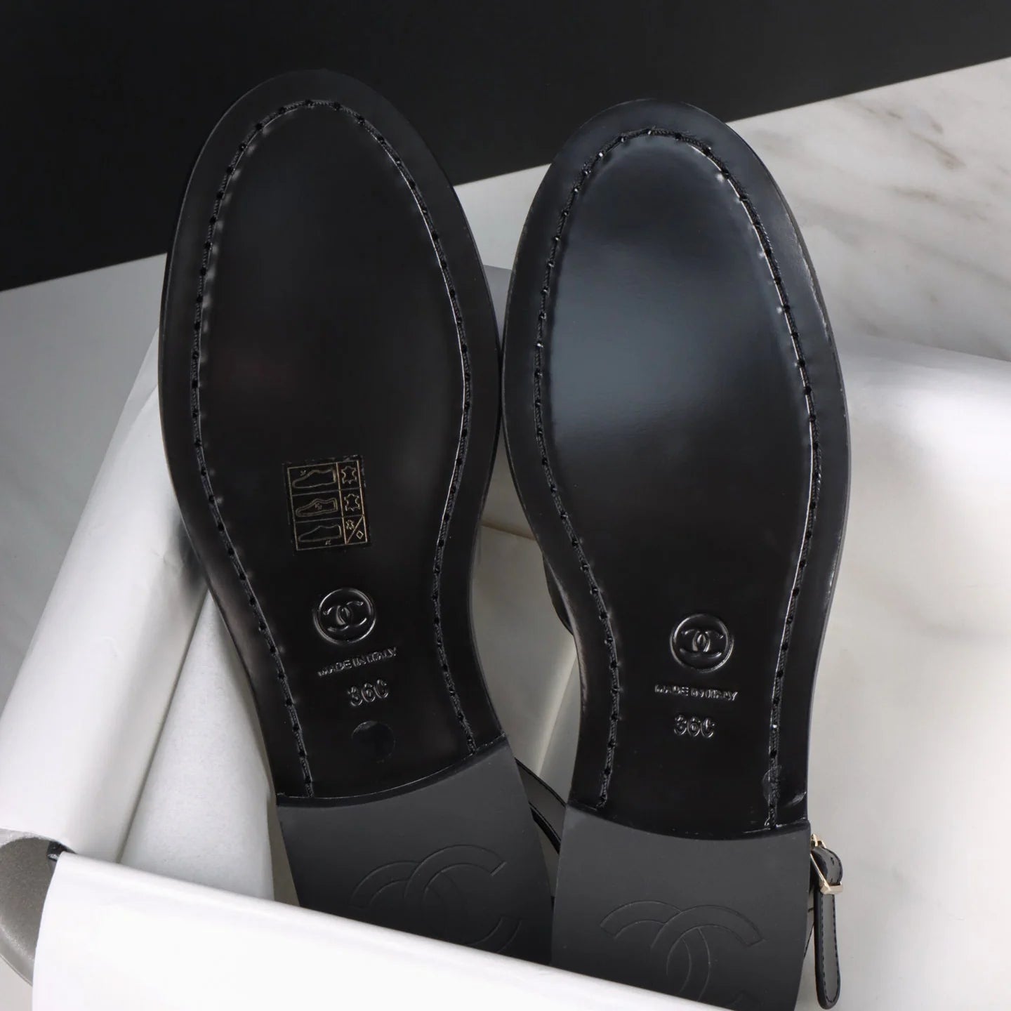 Women's Black Slingback Loafers