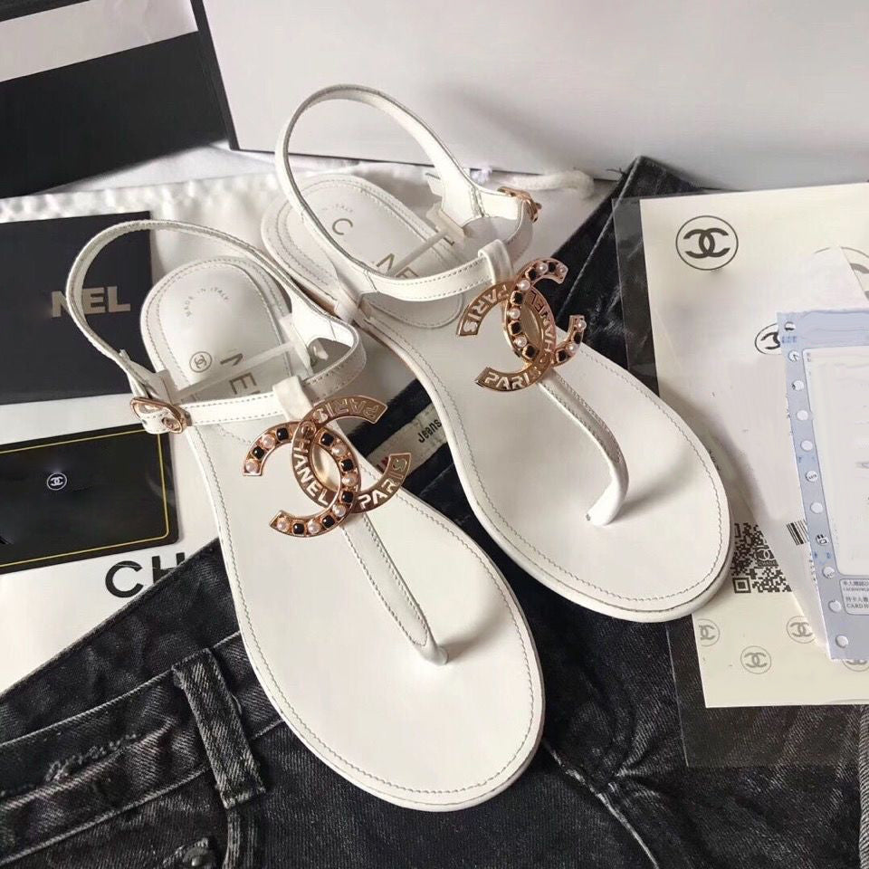 Fashion New Camellia Flip Sandals PD1023071924