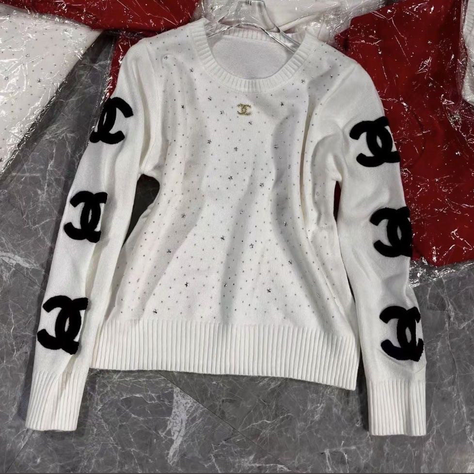 New Fashion Women's CC Knit Sweater PD1326101207