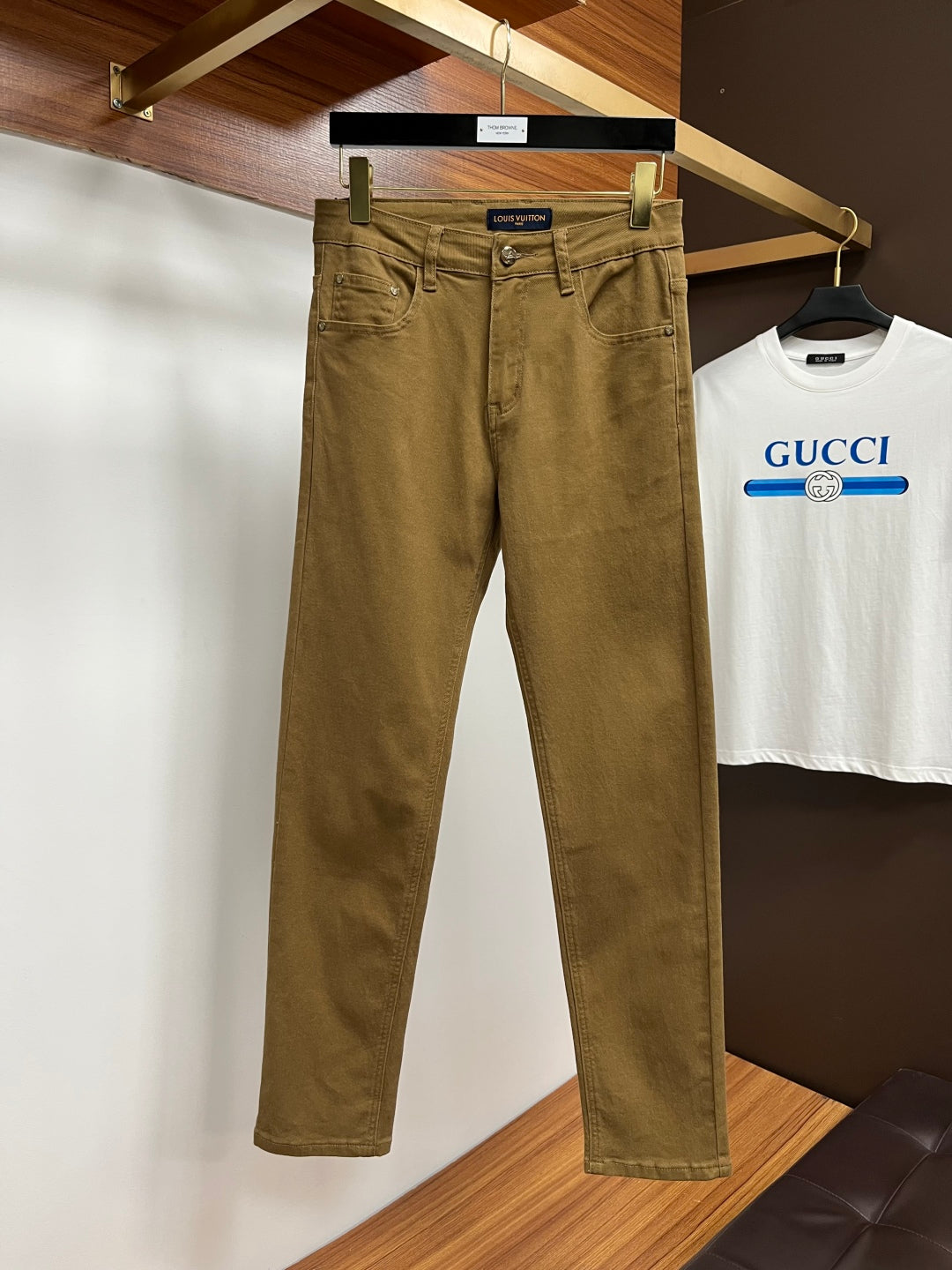 L men's business casual jeans 0725092609