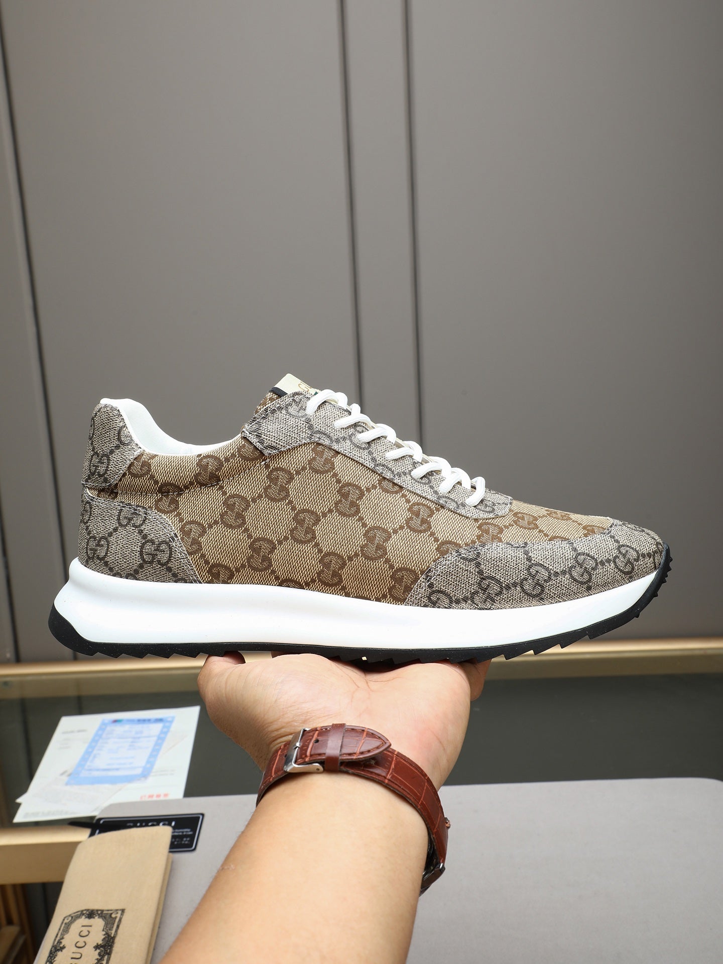 Stylish Printed Men's Sneakers 0726040802
