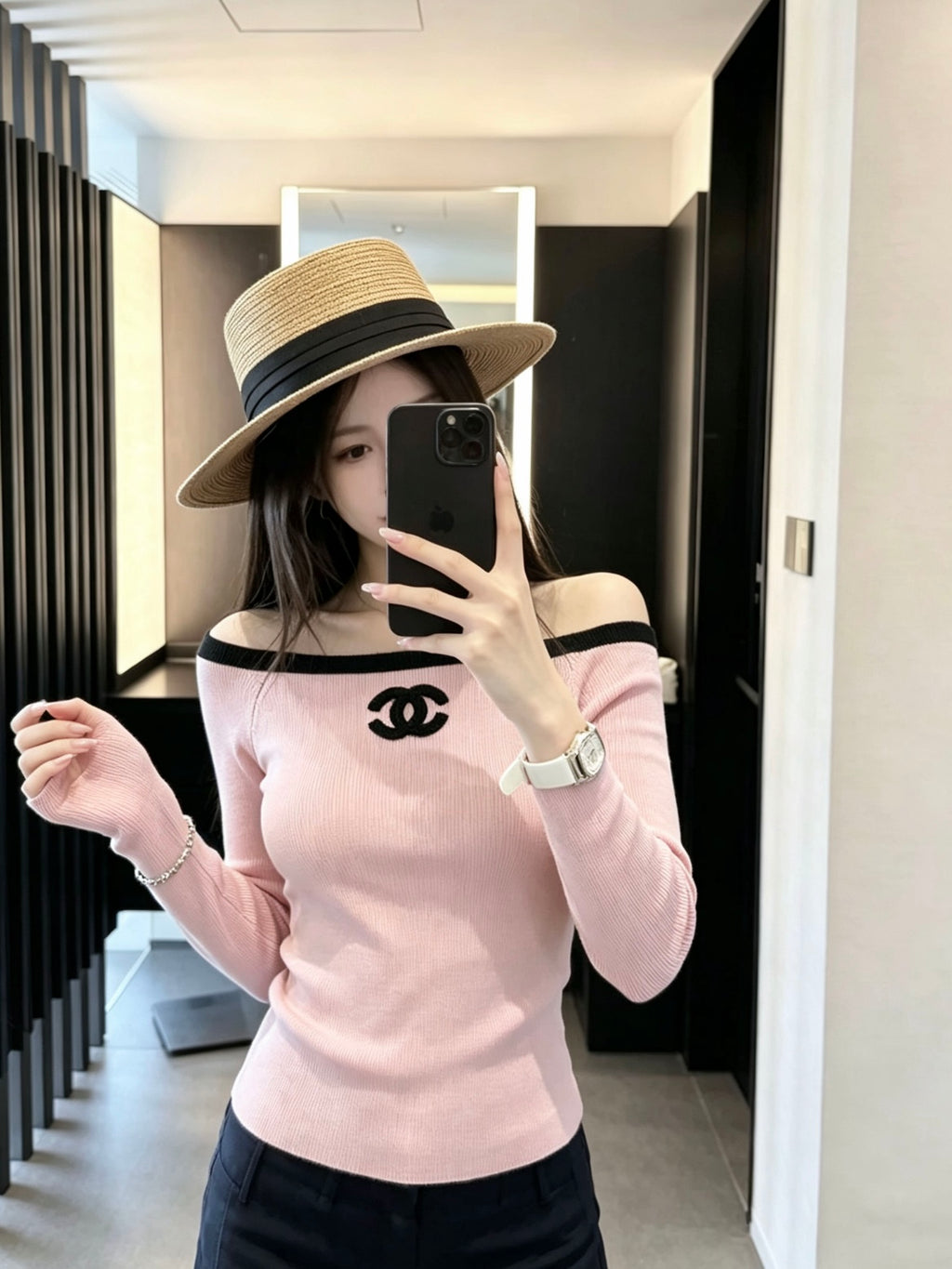 Knitted base layer top 0726090402