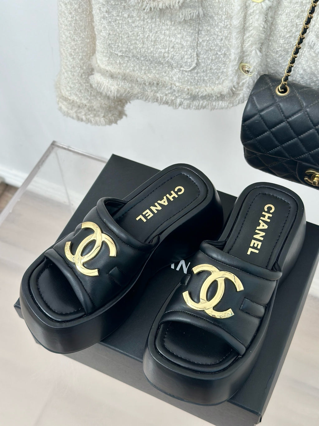 Women Leather Platform Sandal 0724062801