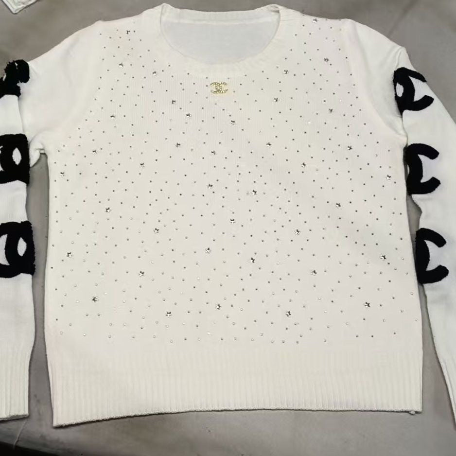 New Fashion Women's CC Knit Sweater PD1326101207