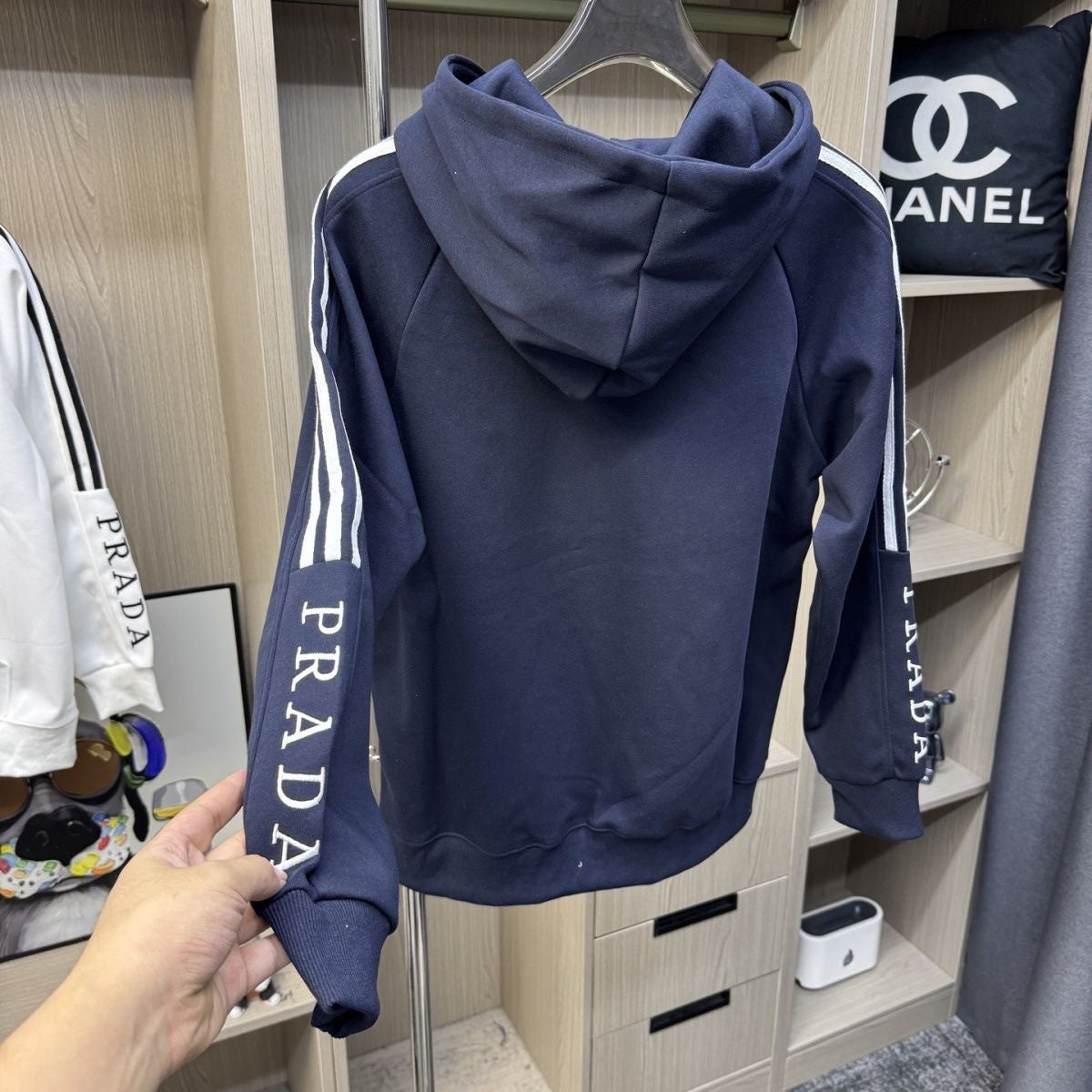 New Fashion Men's PRA Logo Crew Neck Sweatshirt PD1326102120