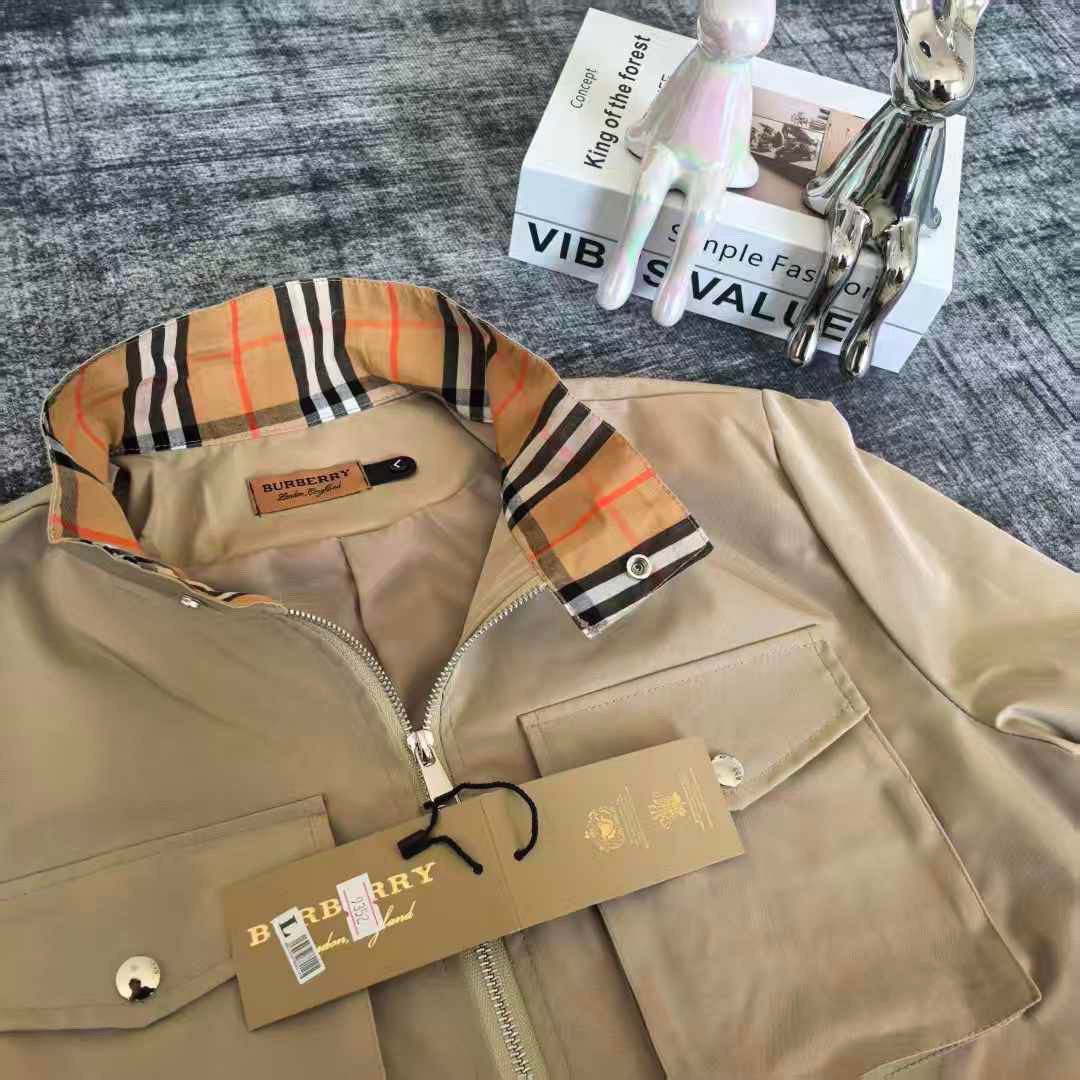 New Fashion Men's Stand Collar Cargo Jacket PD1326101212