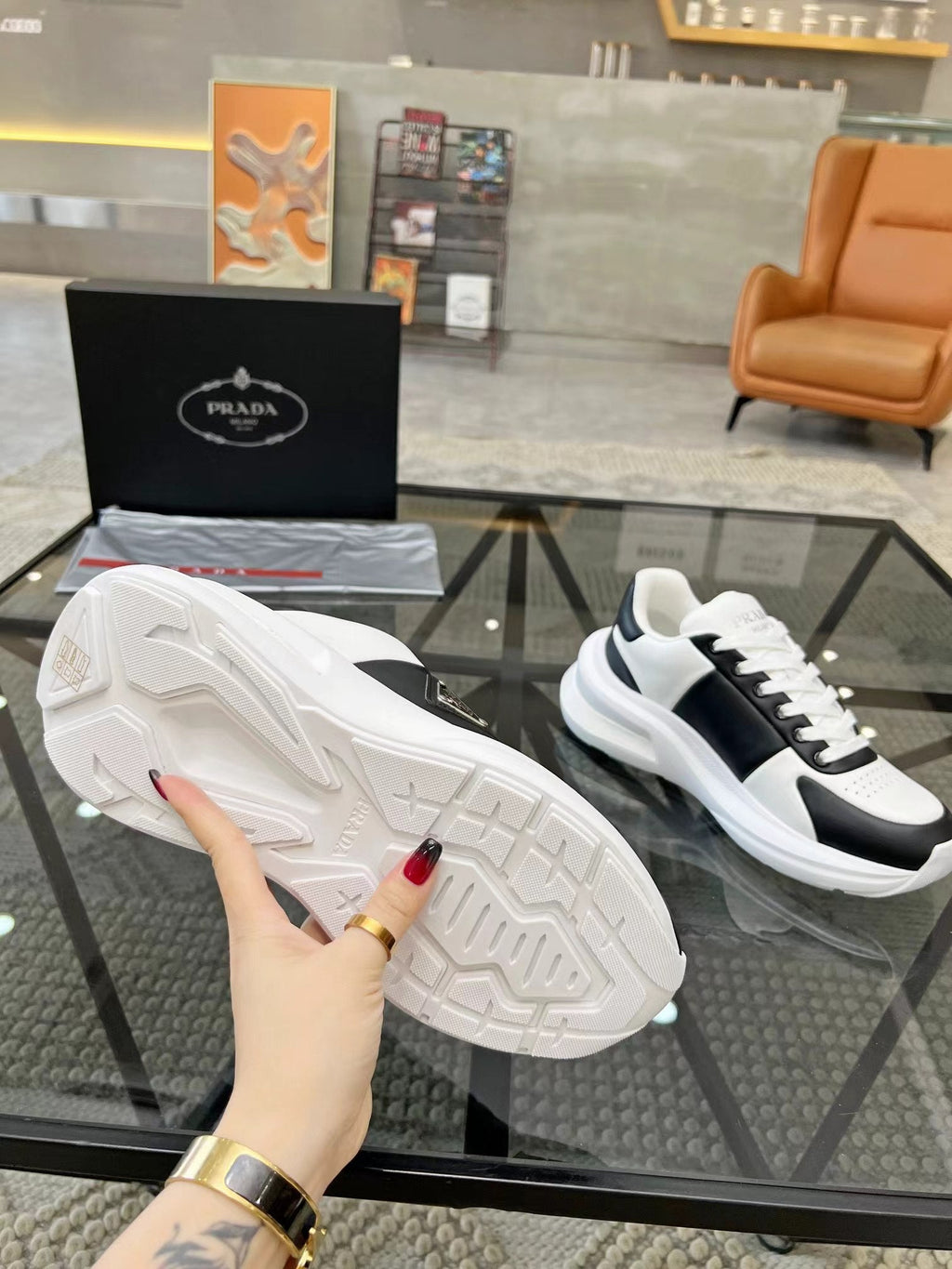 P men's new rubber-soled sports shoes 0724111910