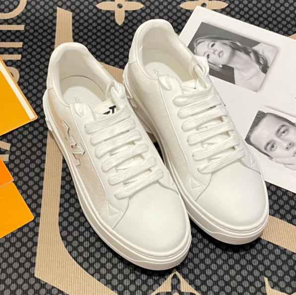 L Patchwork Denim Casual Shoes 1025030401