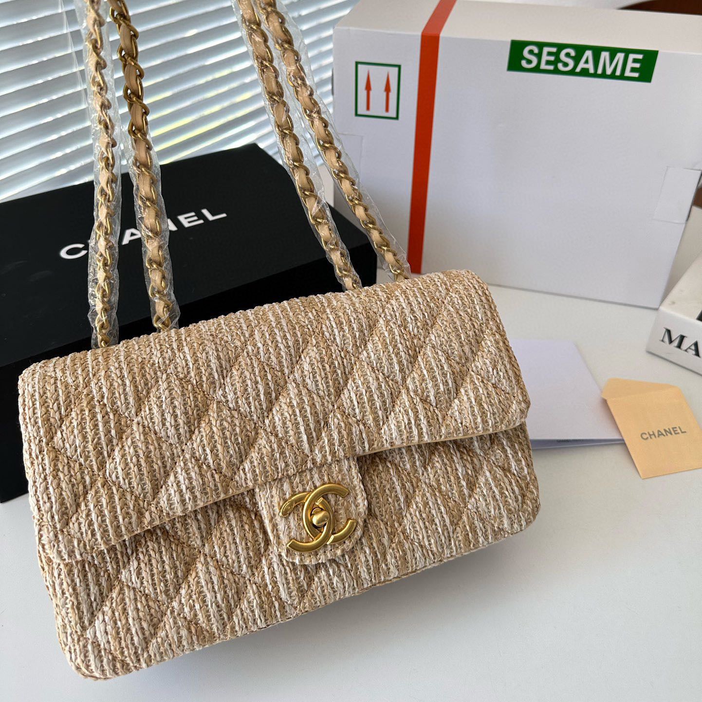 summer woven rhombus bag 0724041125