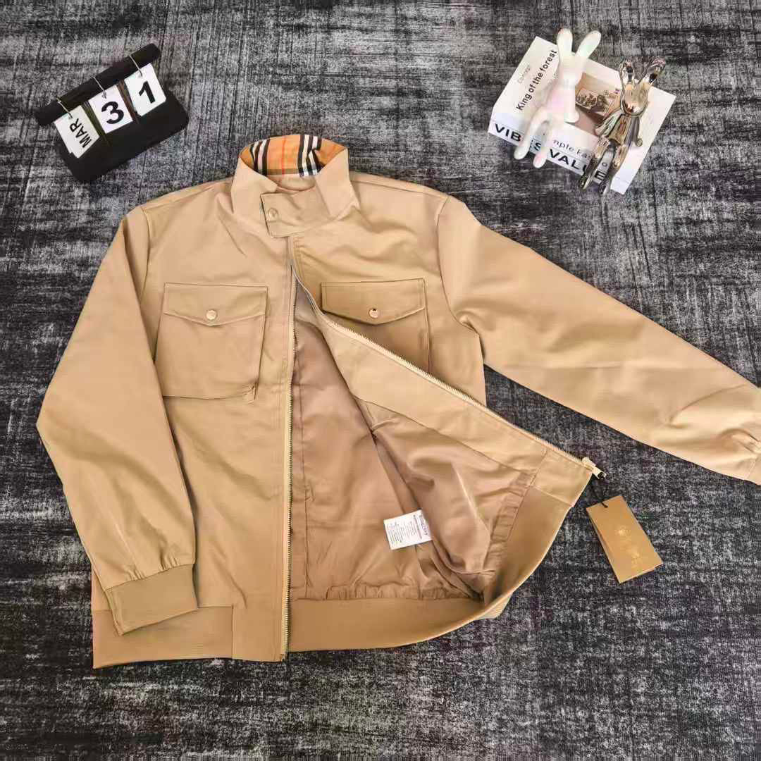 New Fashion Men's Stand Collar Cargo Jacket PD1326101212