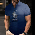 Men's Summer Fashion Printed Polo Shirts 3D1026070310