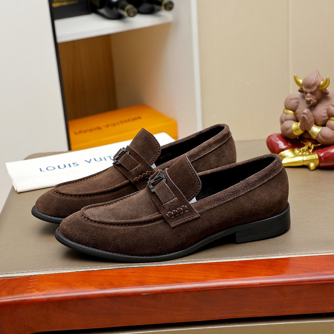 L men's suede business boat shoes 0725062318