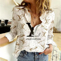 New Fashion Classic Versatile Long Sleeve Shirt 3D1024060325