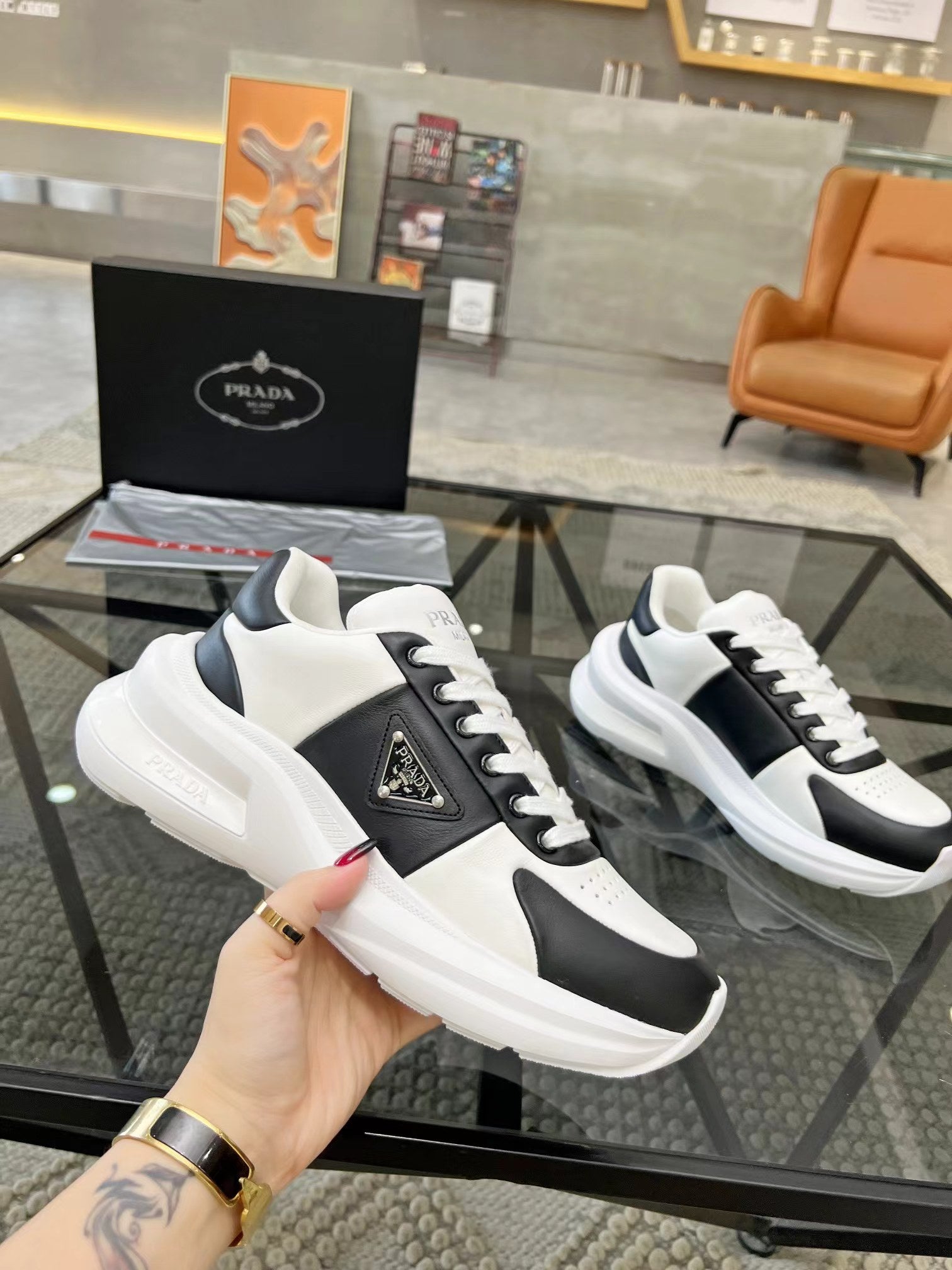 P men's new rubber-soled sports shoes 0724111910