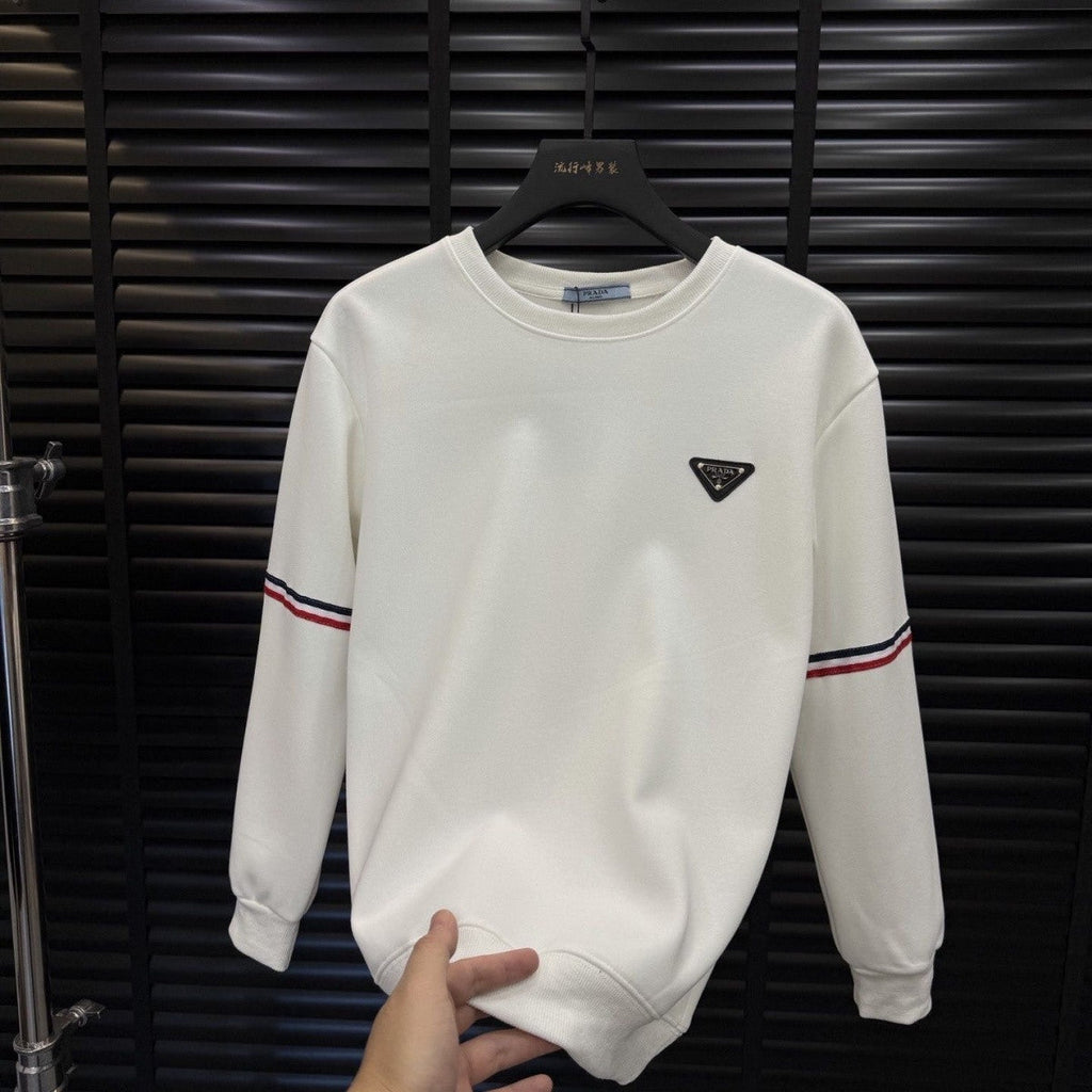 New Fashion Men's PRA Logo Crew Neck Sweatshirt PD1326102119