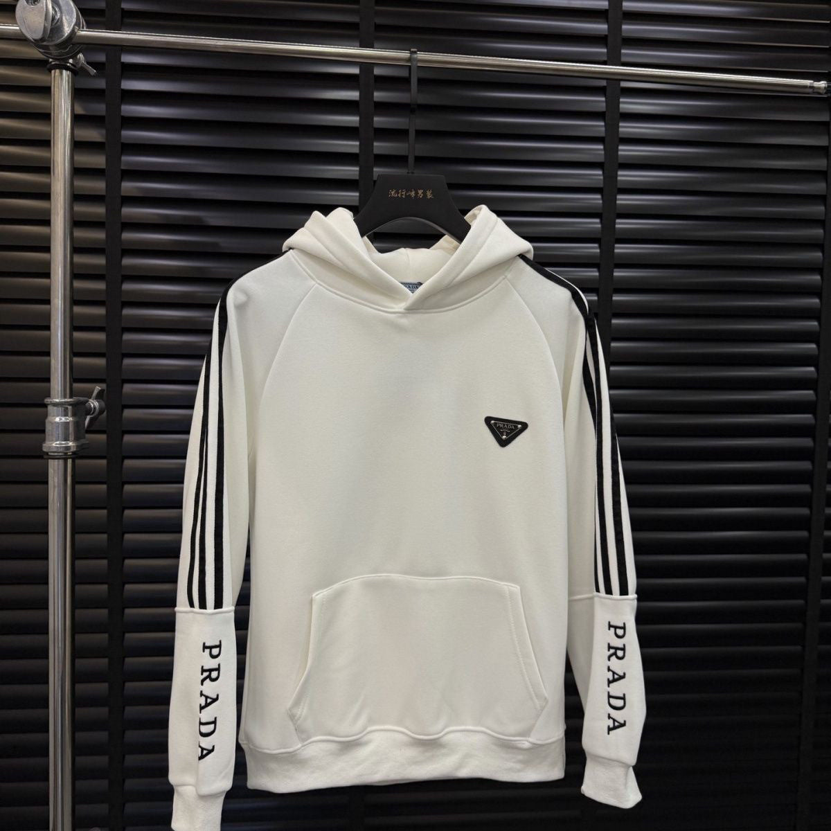 New Fashion Men's PRA Logo Crew Neck Sweatshirt PD1326102120