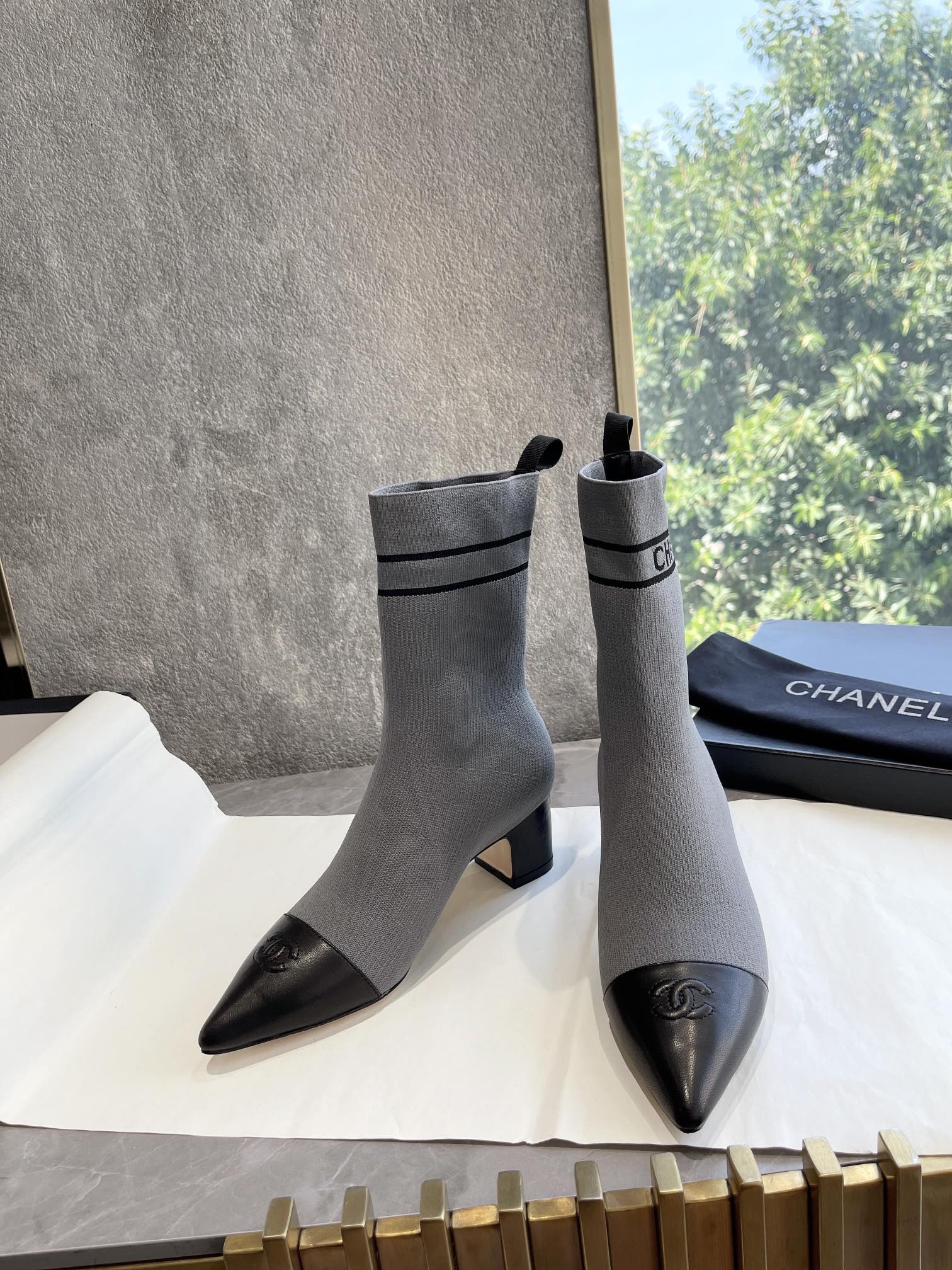 25ss new fashionable sock boots 0725090807