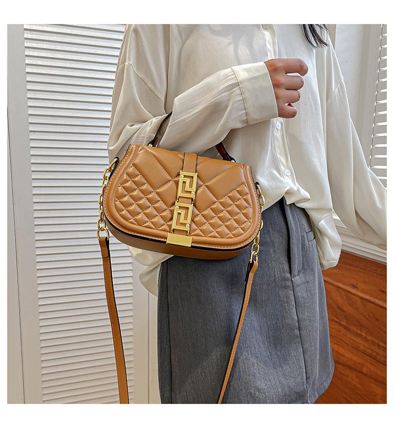 Retro Fashion Saddle Bag Shoulder Crossbody Bag 1024011111