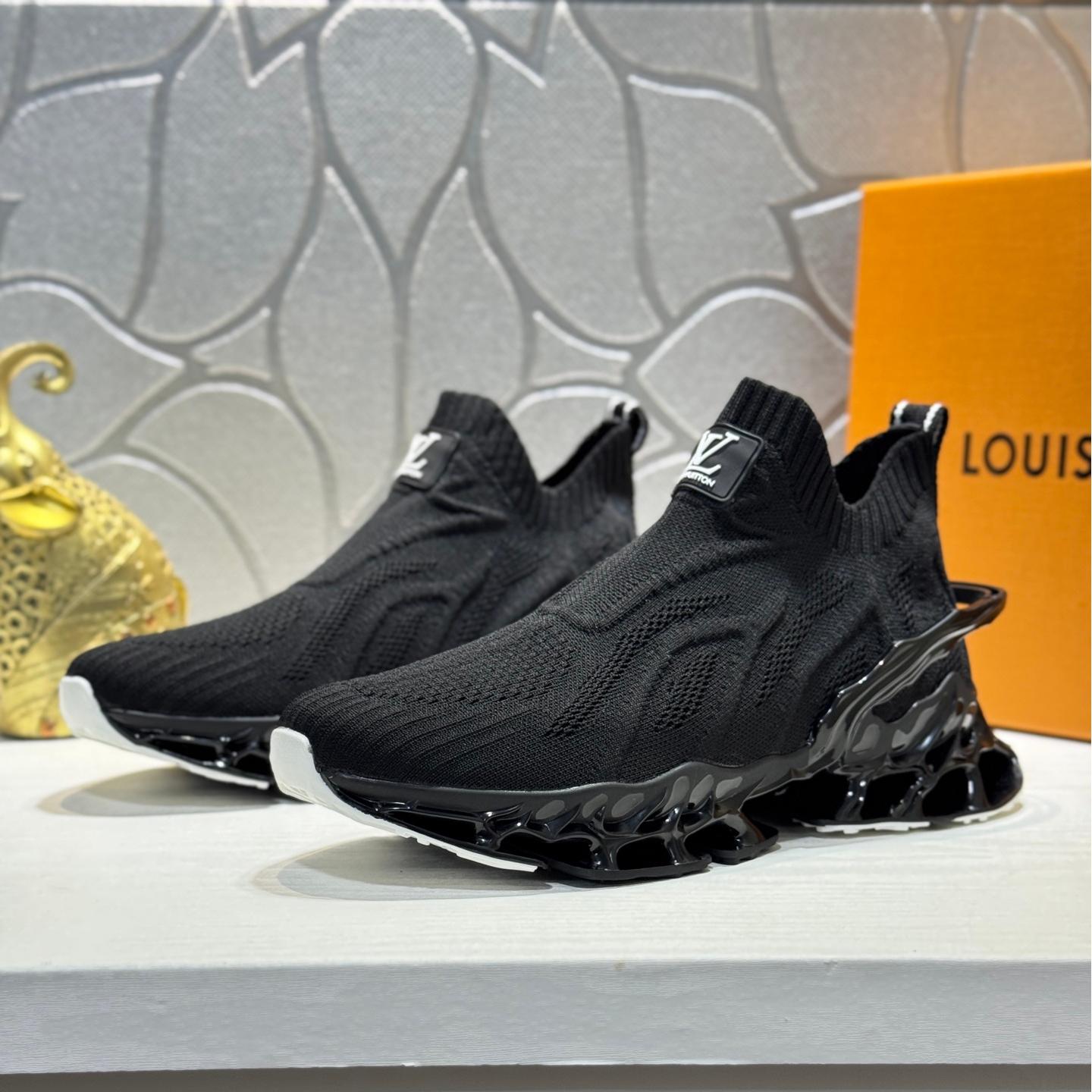 Men's Knitted Sneakers 0726041401