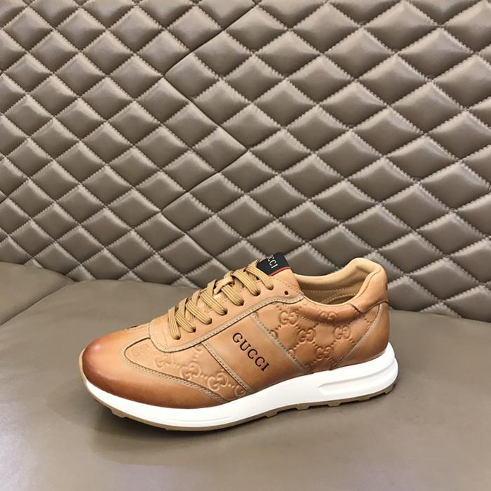 Original color top Leisure classic printed rubber sole cowhide casual shoes