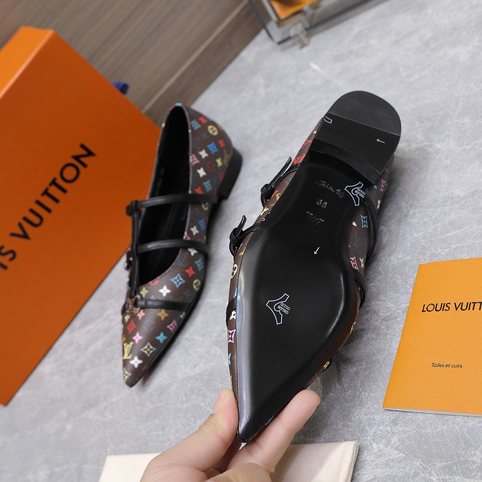 L25ss new pointed-toe flat sandals 0725102306