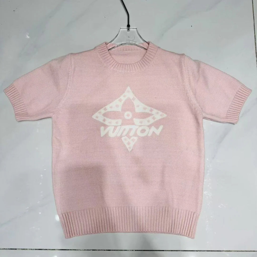 New spring collection short-sleeved knit sweater 1426012915