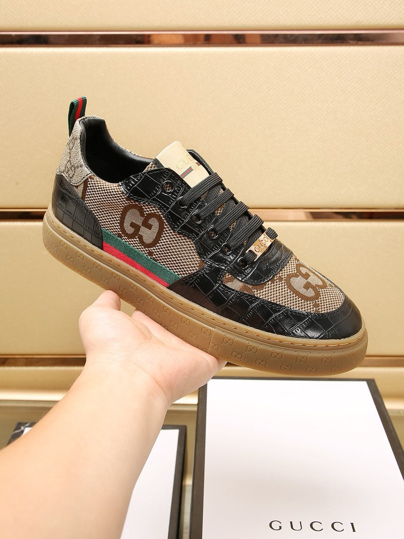 fashion printed rubber sole sneakers 0724072305