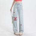 New Versatile Casual Straight Jeans PF1023101227