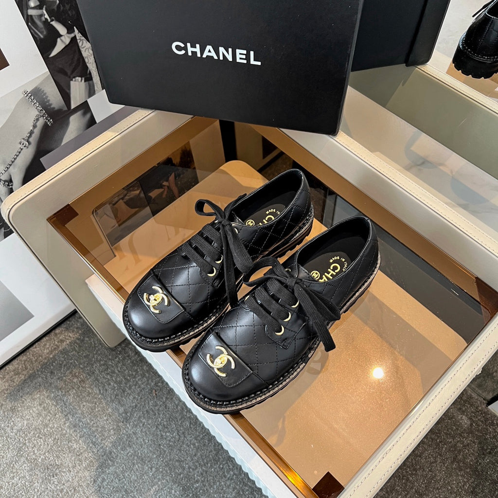 26SS New Women's Casual Leather Shoes 0726031012