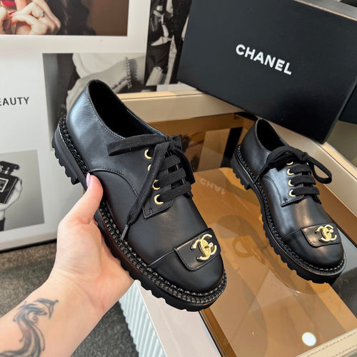 26SS New Women's Casual Leather Shoes 0726031012