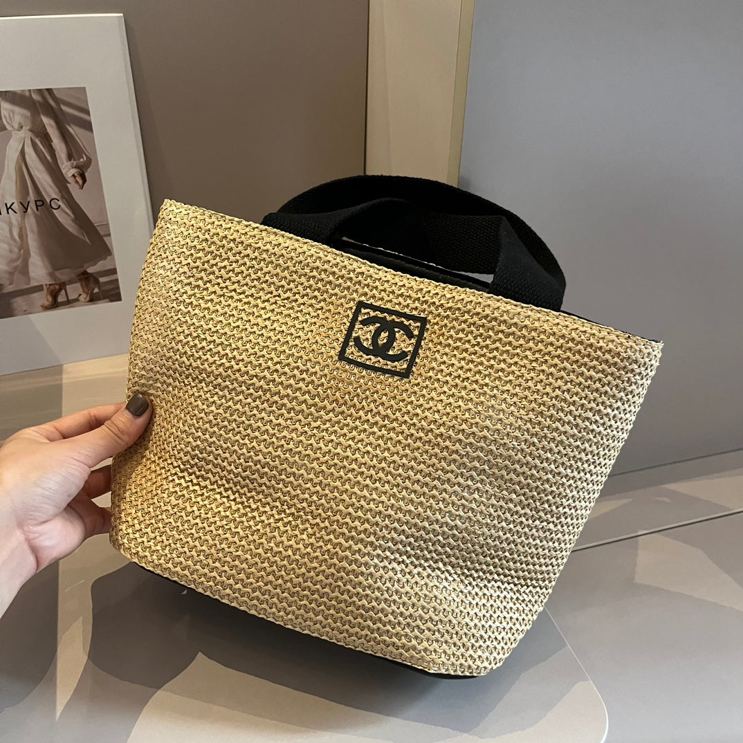 summer pastoral woven handbag 0724041119