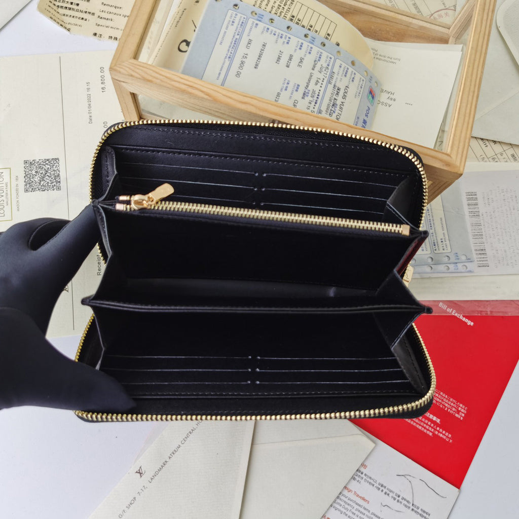 Silk screen multicolored small wallet Z XC16051005