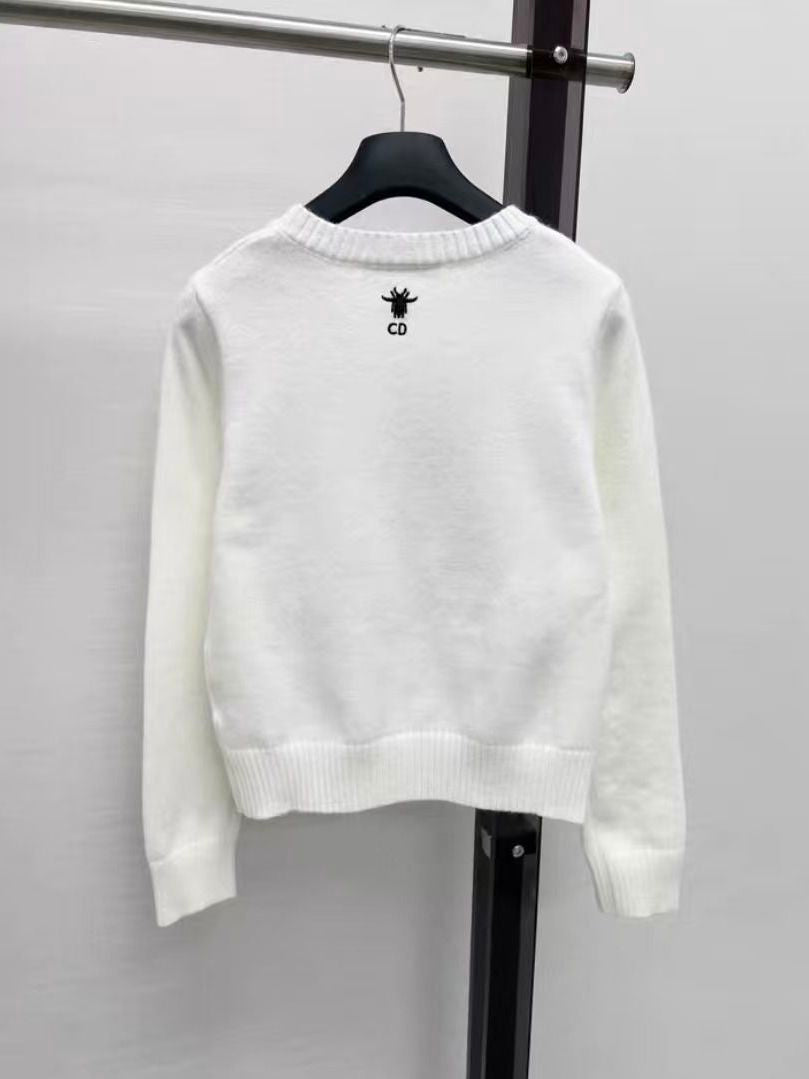 New Fashion Women DIO Crew Neck Knit Sweater PD1326091803