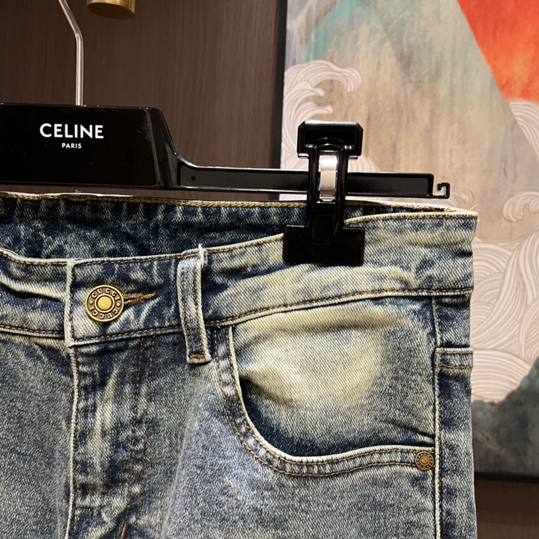 Fashion new men's jeans 0724101210