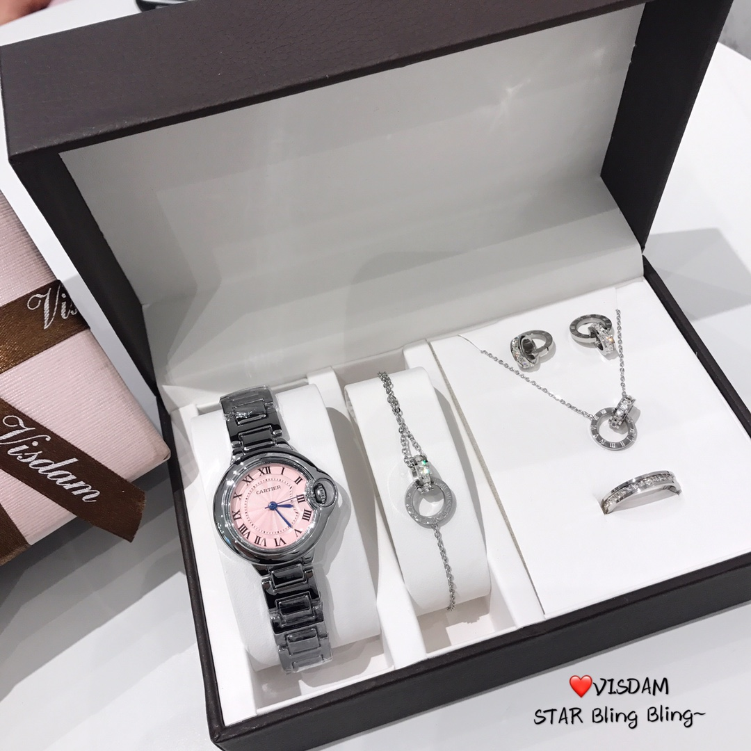 New Fashion Women's Ballon Bleu Watch & Jewelry Set XXF1326093017