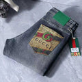 Men's Fashion Slim-Fit Straight-Leg Jeans 1026062911