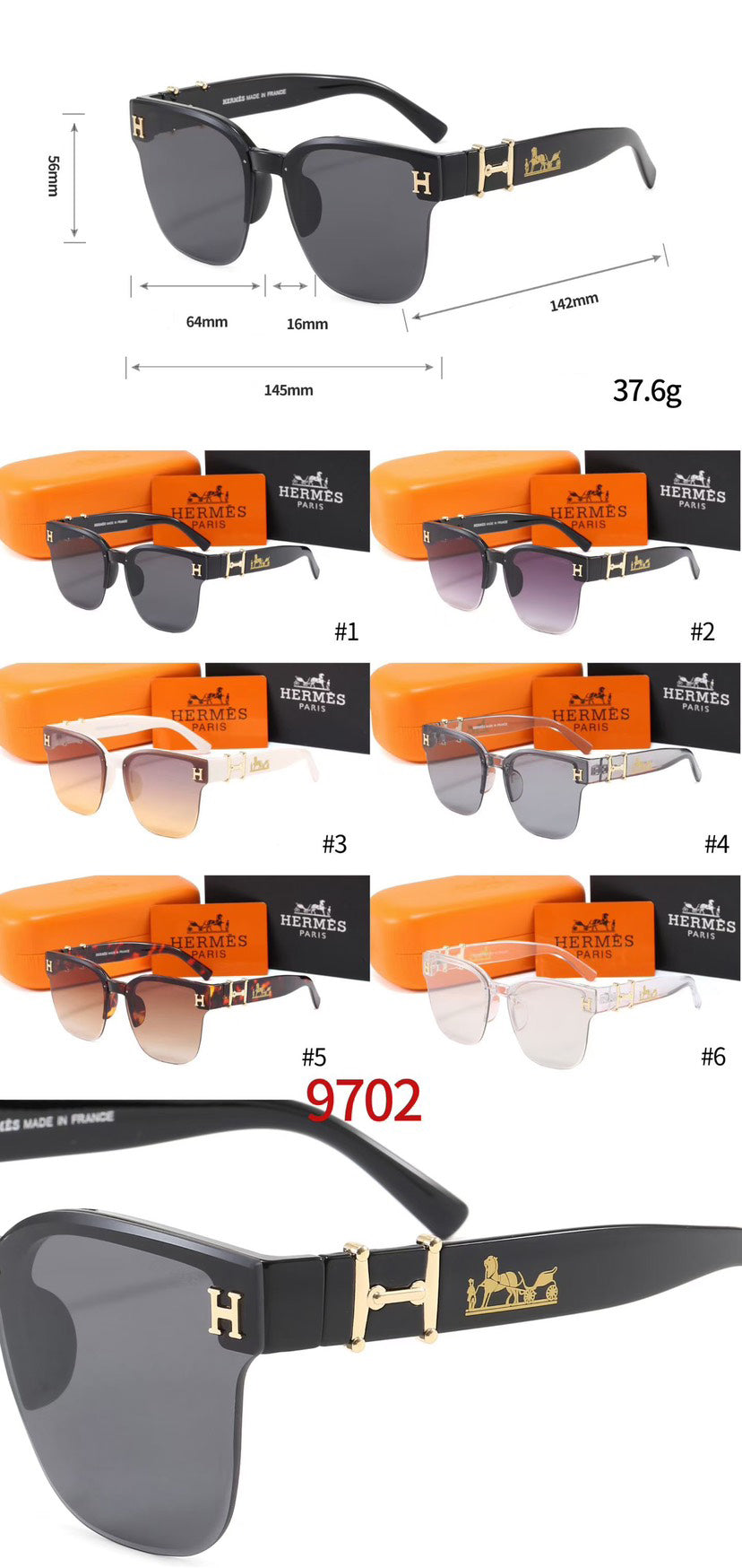 Luxury Limited-Edition Sunglasses XC1026071720