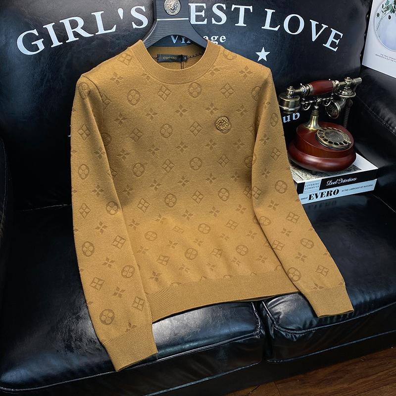 Fashion high-end round neck sweater slimming 1023112306