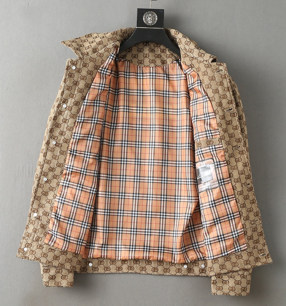 Men's Printed Jacket 021702