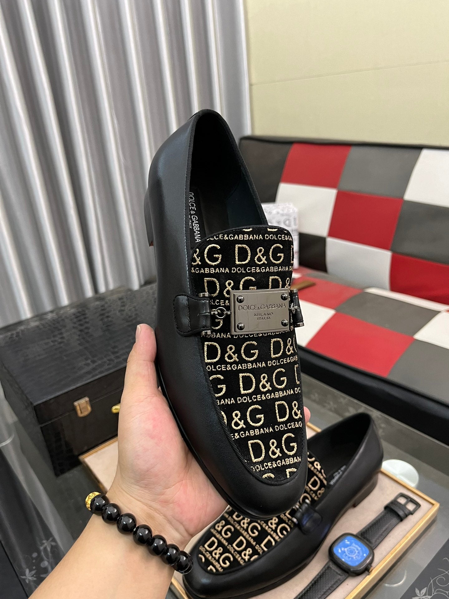 DG24ss new printed loafers 0724060412