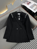 24SS autumn and winter new suit jacket/letter embroidery 0724121107