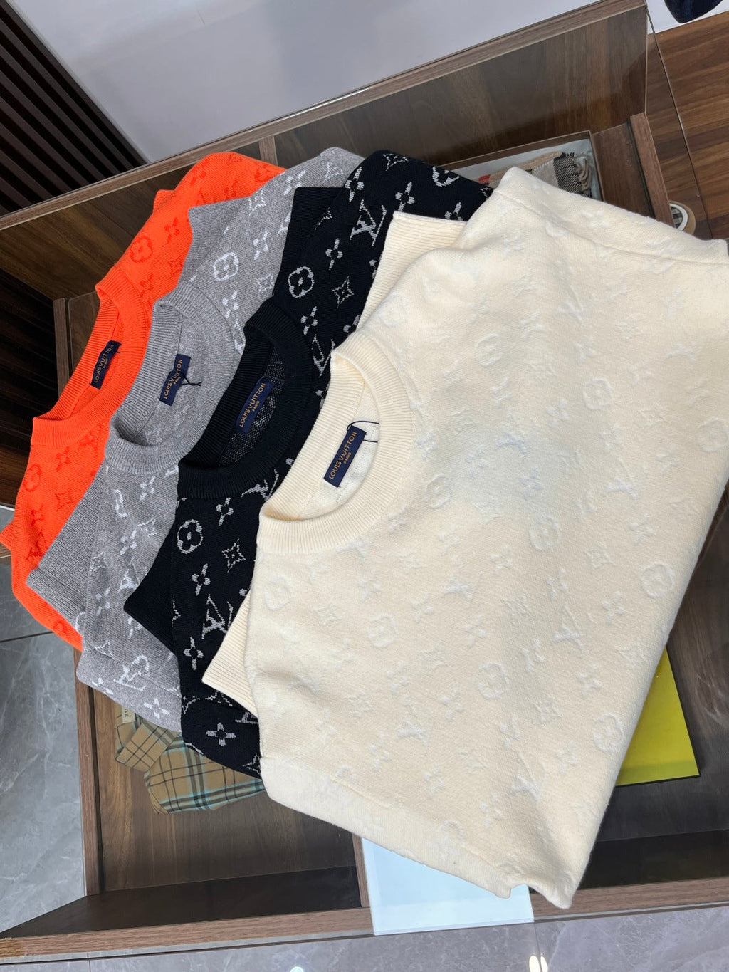 New men's printed sweater 0725102302
